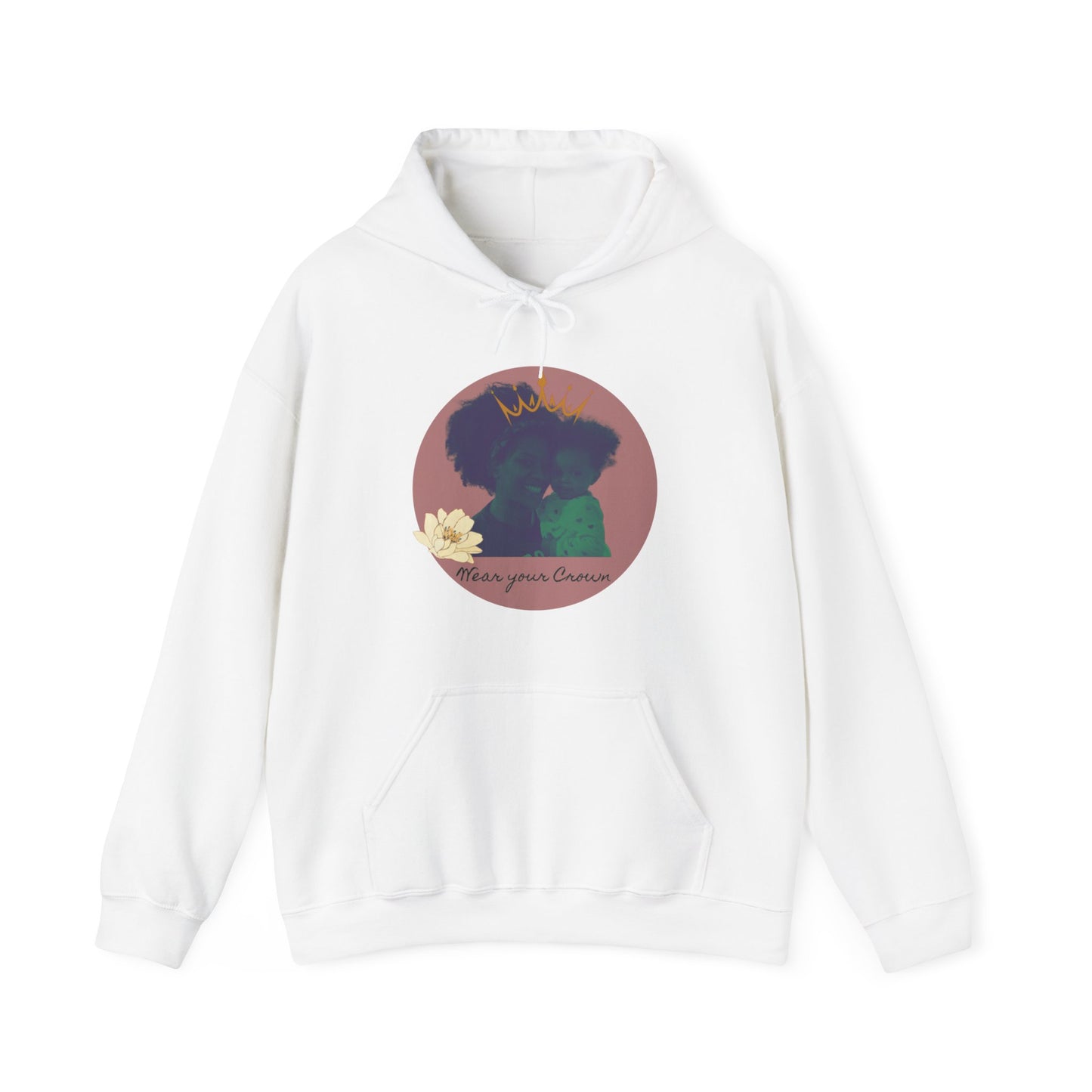 "Wear your Crown" (Red)™ Hooded Sweatshirt
