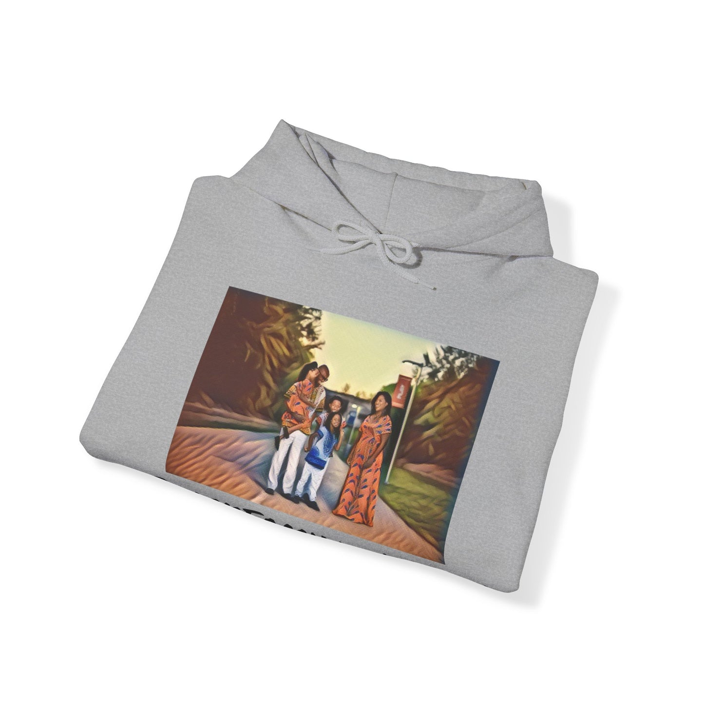 "#BlackFamilesMatter" Unisex Heavy Blend™ Hooded Sweatshirt