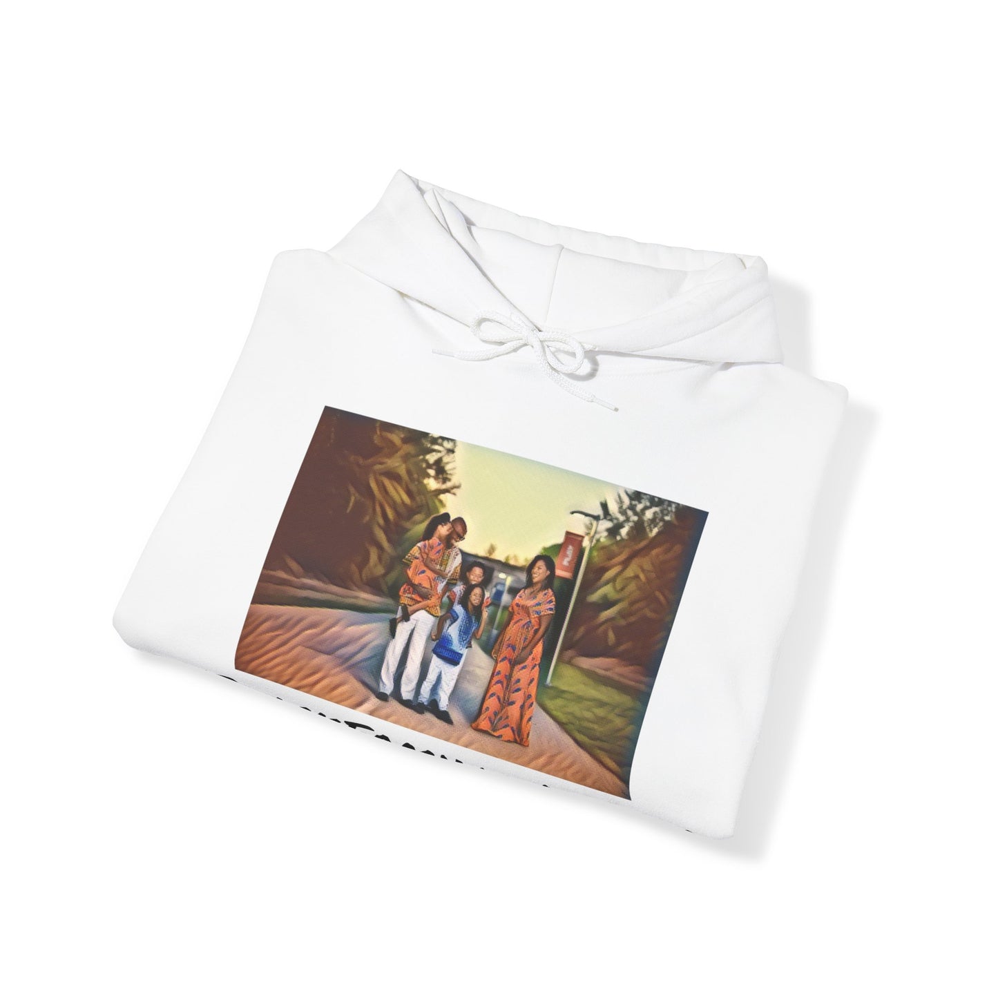 "#BlackFamilesMatter" Unisex Heavy Blend™ Hooded Sweatshirt