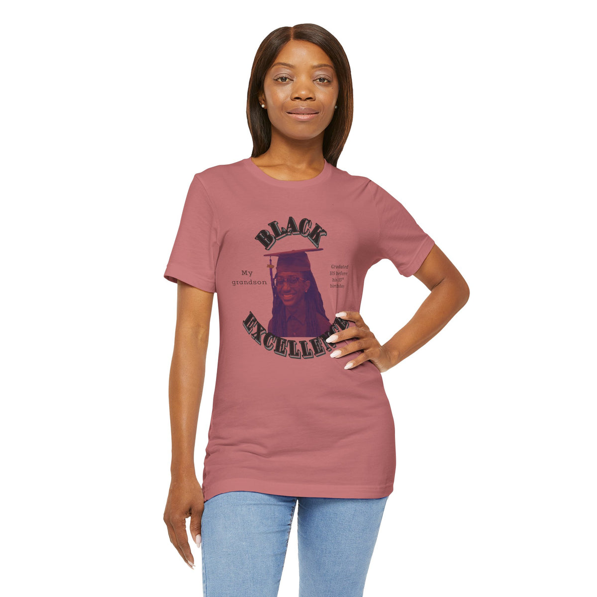 (My grandson) Black Excellence Graduation Tee